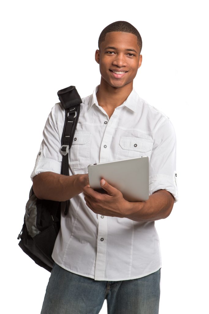 Student using FundiMatch to find their career path